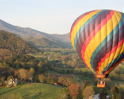 Hot Air Ballooning Asheville, Private Basket for 2 - 1 Hour Flight
